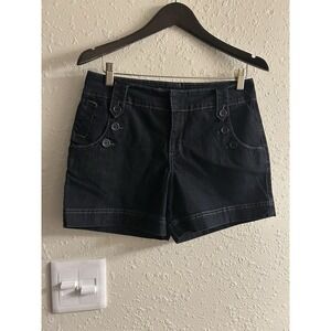 New 8P Alyxa Dark Denim Shorts #67*11